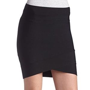 BCBG MAXAZRIA Crossover Bandage Skirt